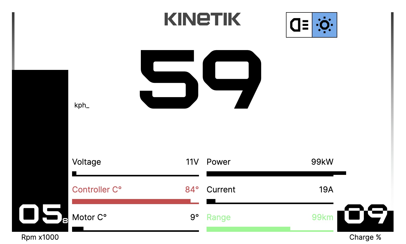 Motorcycle Dashboard screenshot 2